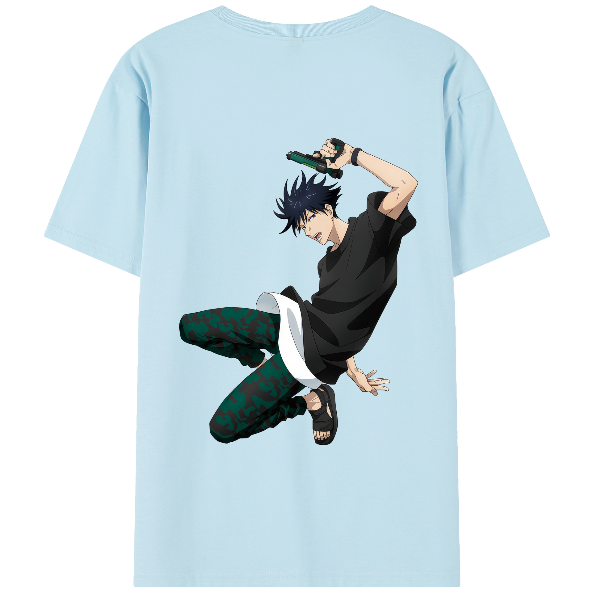 （画像用） 呪術廻戦 Jujutsu Kaisen 綿100％半袖Tシャツ（背面プリント）